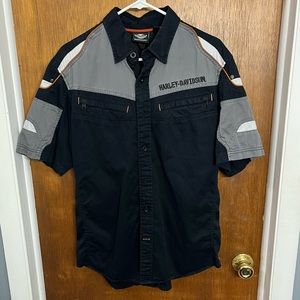 Men’s Harley Davidson button up